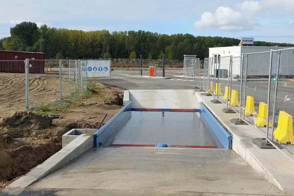 SiteWash bath systeem voor vrachtwagens